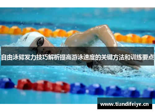 自由泳臂发力技巧解析提高游泳速度的关键方法和训练要点